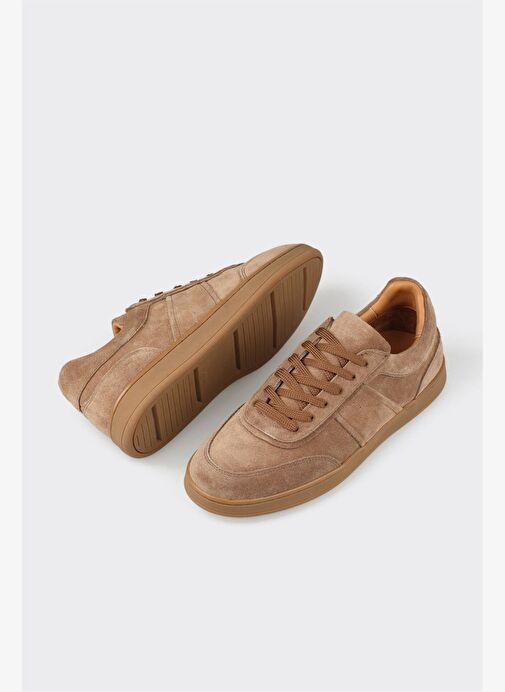 Taba Deri Erkek Günlük Ayakkabı - Görsel 7