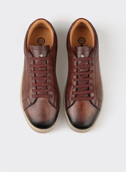 Taba Deri Erkek Spor Ayakkabı - Görsel 5