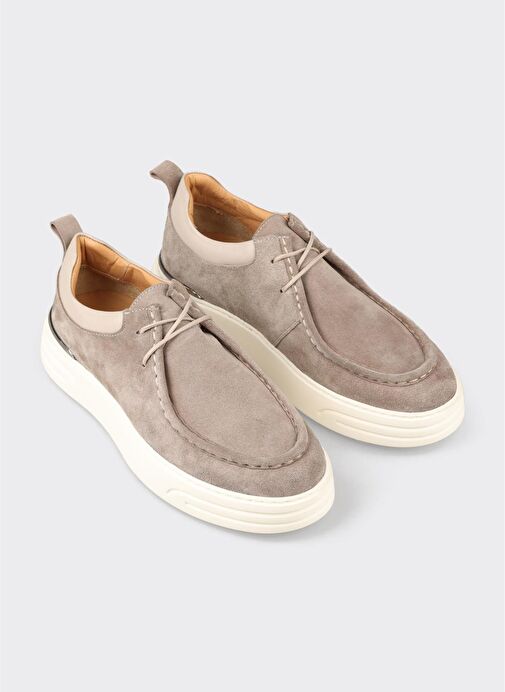 Vizon Deri Erkek Günlük Ayakkabı - Görsel 3