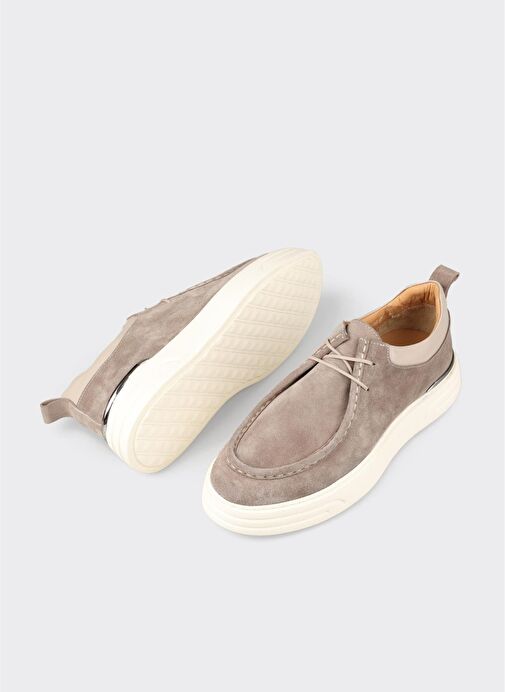 Vizon Deri Erkek Günlük Ayakkabı - Görsel 4