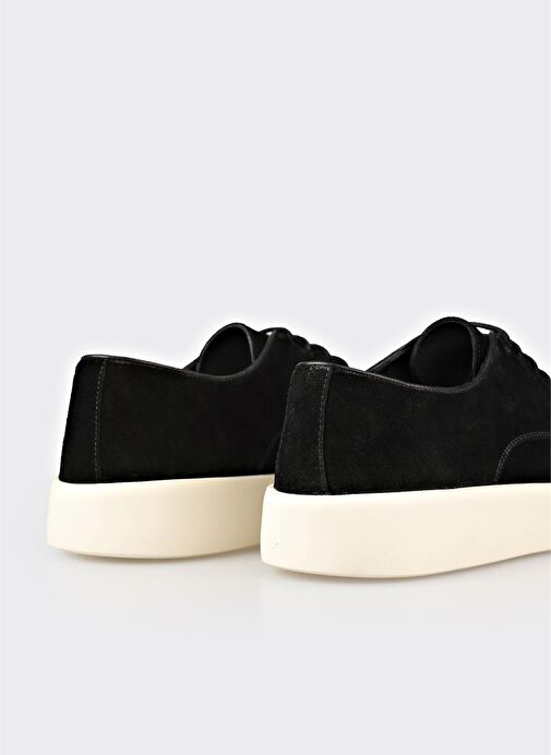 Siyah Deri Erkek Günlük Ayakkabı - Görsel 6