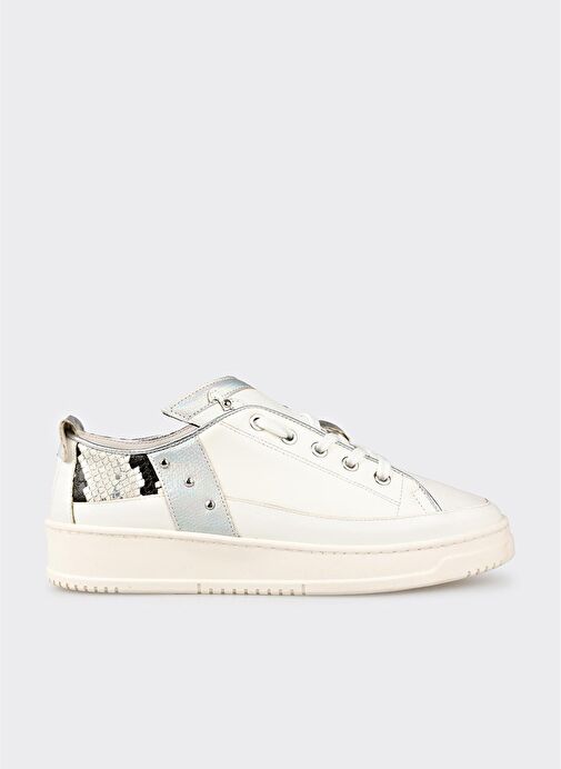 Beyaz Kadın Spor Ayakkabı - Görsel 2