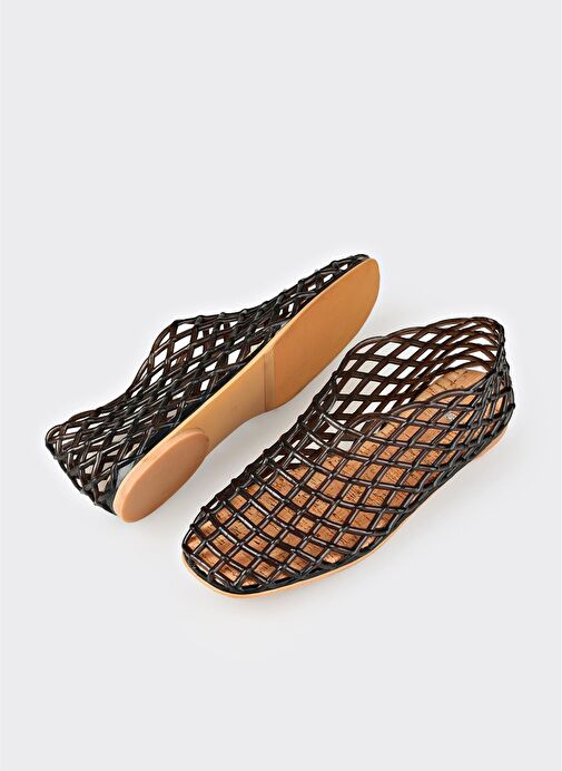 Siyah Kadın Sandalet - Görsel 4