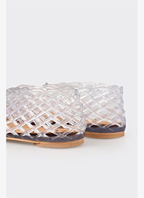 Beyaz Kadın Sandalet - Görsel 11