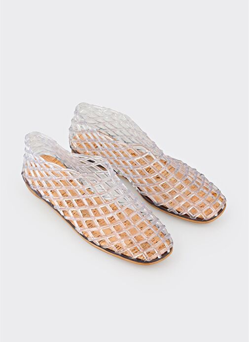 Beyaz Kadın Sandalet - Görsel 5