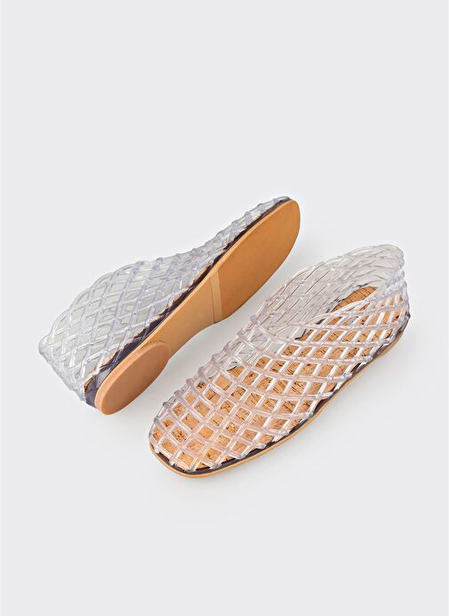 Beyaz Kadın Sandalet - Görsel 6