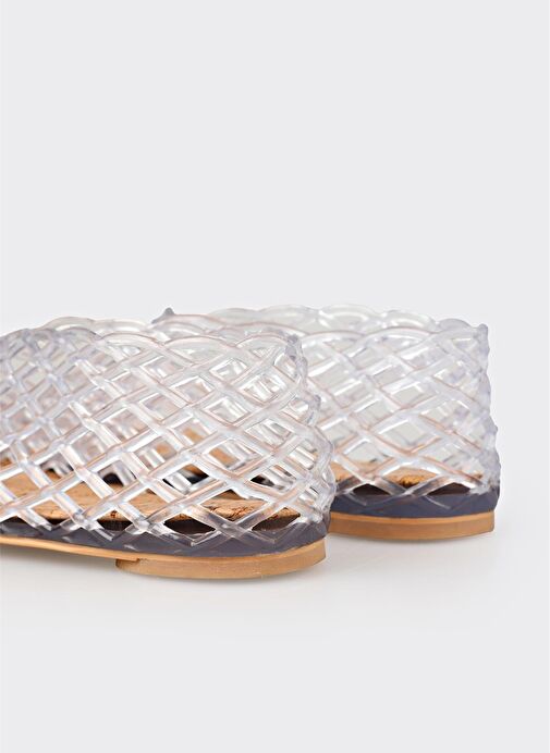 Beyaz Kadın Sandalet - Görsel 10