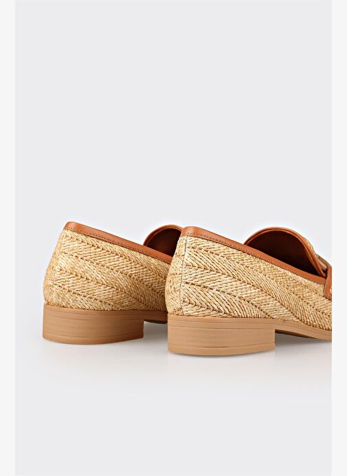 Naturel Deri Kadın Günlük Ayakkabı - Görsel 10