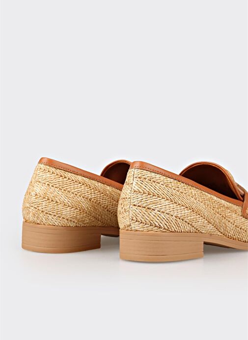 Naturel Deri Kadın Günlük Ayakkabı - Görsel 11