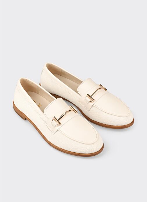 Bej Kadın Günlük Ayakkabı - Görsel 3