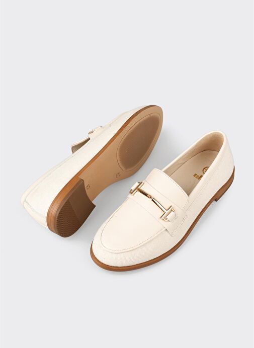 Bej Kadın Günlük Ayakkabı - Görsel 4
