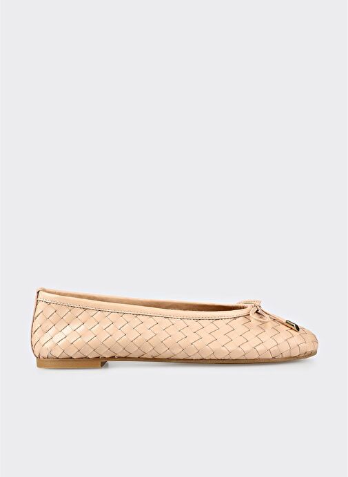 Naturel Deri Kadın Günlük Ayakkabı - Görsel 2