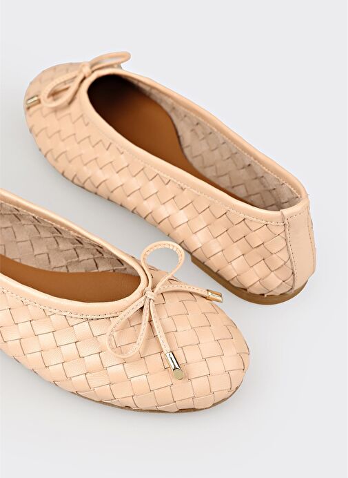 Naturel Deri Kadın Günlük Ayakkabı - Görsel 6