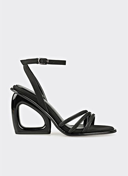 Siyah Kadın Sandalet - Görsel 2