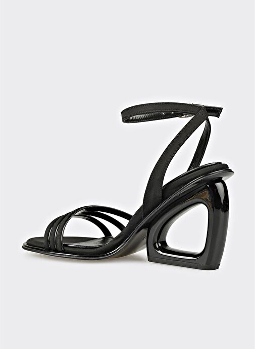 Siyah Kadın Sandalet - Görsel 4