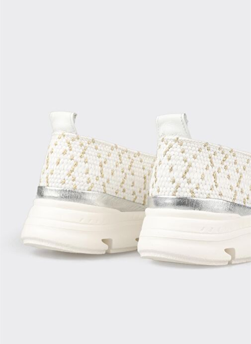 Beyaz Kadın Spor Ayakkabı - Görsel 6