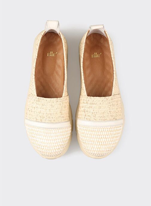 Bej Kadın Spor Ayakkabı - Görsel 5