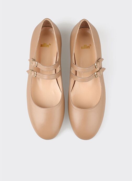 Naturel Deri Kadın Ayakkabı - Görsel 5