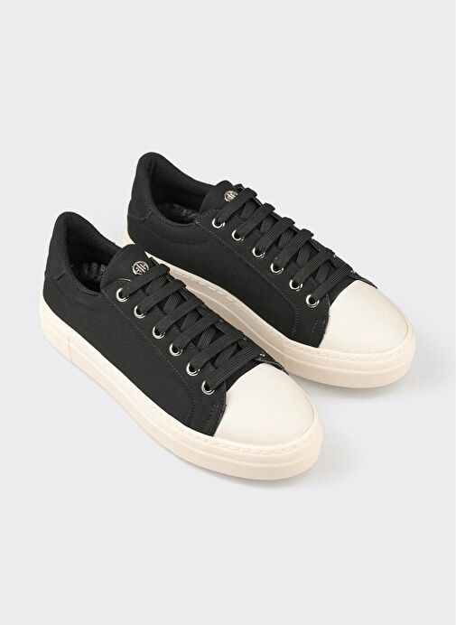 Siyah Kadın Spor Ayakkabı - Görsel 3