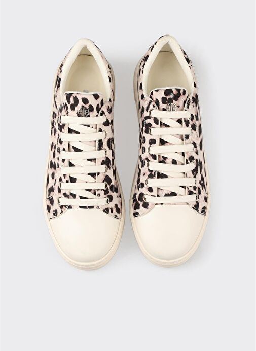 Ekru Kadın Spor Ayakkabı - Görsel 5