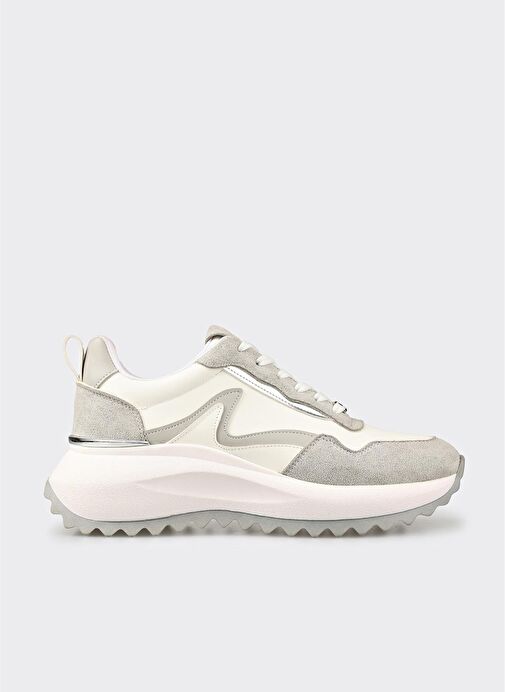 Beyaz Kadın Spor Ayakkabı - Görsel 2