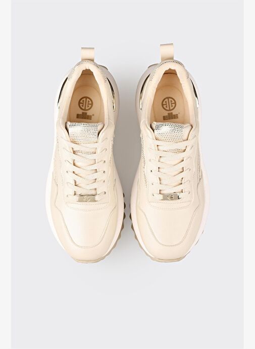 Bej Kadın Spor Ayakkabı - Görsel 8