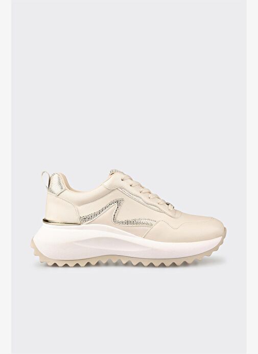 Bej Kadın Spor Ayakkabı - Görsel 3