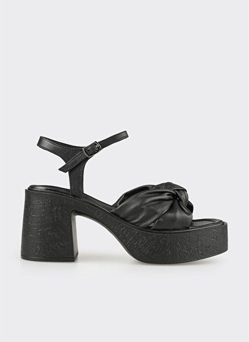 Siyah GALAGE KADIN SANDALET - Görsel 2