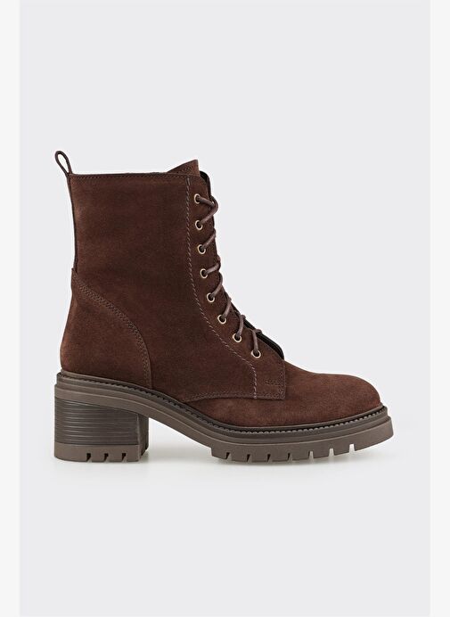 Kahve Deri Kadın Günlük Bot - Görsel 2