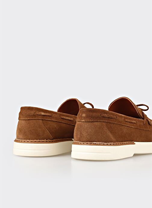 Taba Deri Erkek Günlük Ayakkabı - Görsel 6