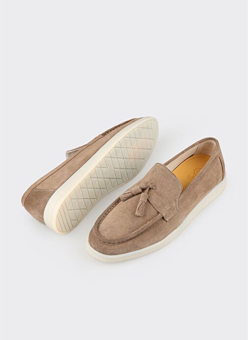 Vizon Deri Erkek Günlük Ayakkabı - Görsel 4