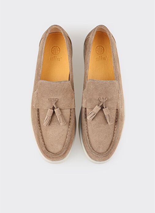 Vizon Deri Erkek Günlük Ayakkabı - Görsel 5