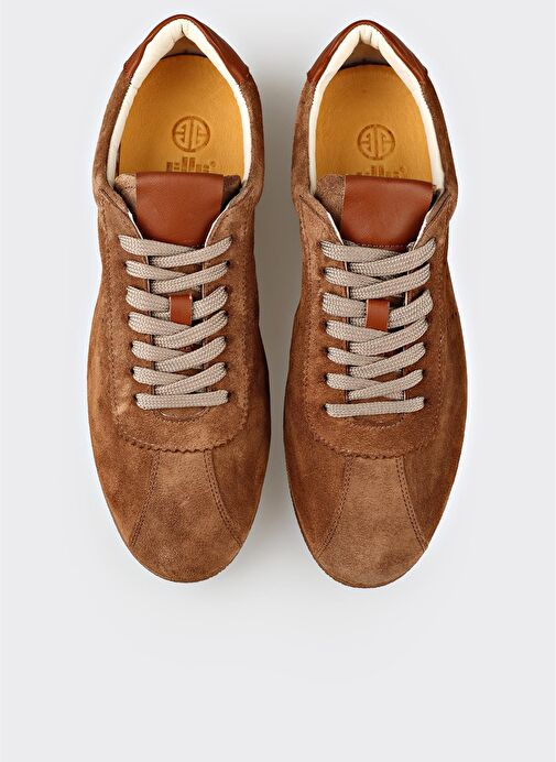 Taba Deri Erkek Günlük Ayakkabı - Görsel 9