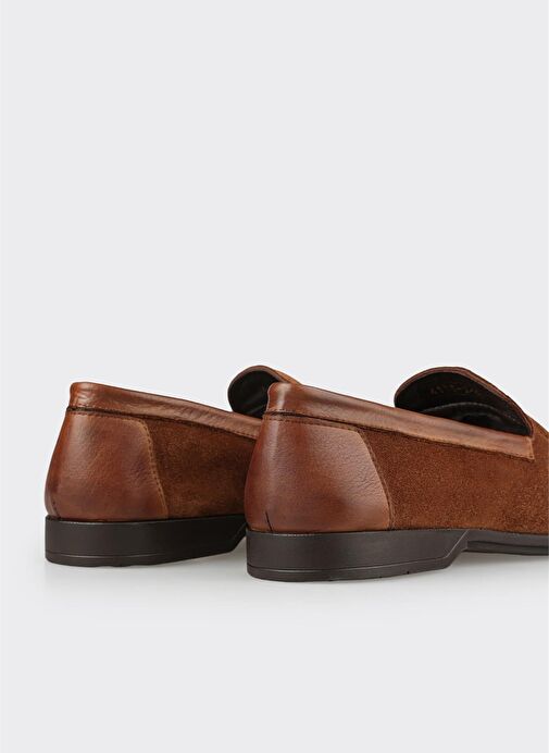 Taba Deri Erkek Klasik Ayakkabı - Görsel 6