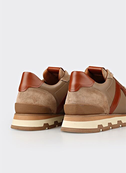 Vizon Deri Erkek Spor Ayakkabı - Görsel 6