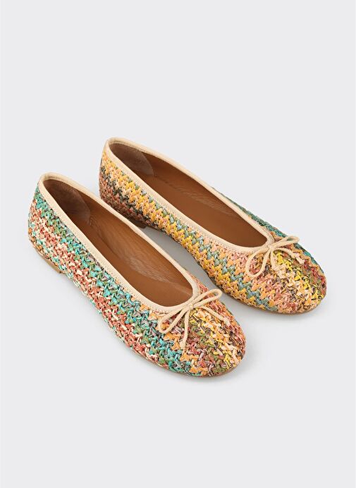 Bej Kadın Günlük Ayakkabı - Görsel 4