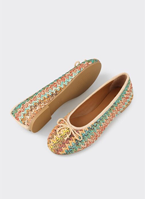 Bej Kadın Günlük Ayakkabı - Görsel 6