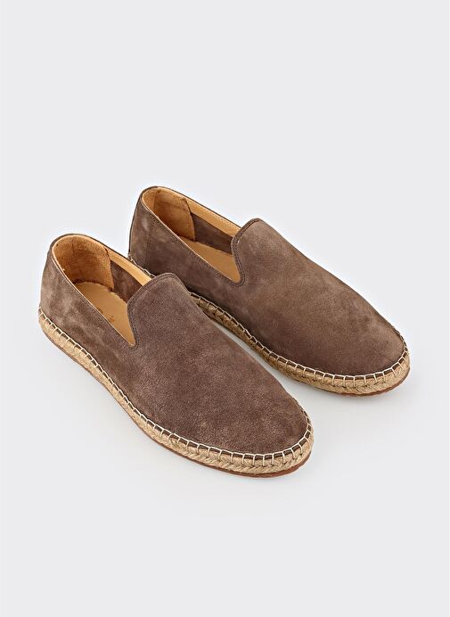 Kahve Deri Erkek Günlük Ayakkabı - Görsel 3