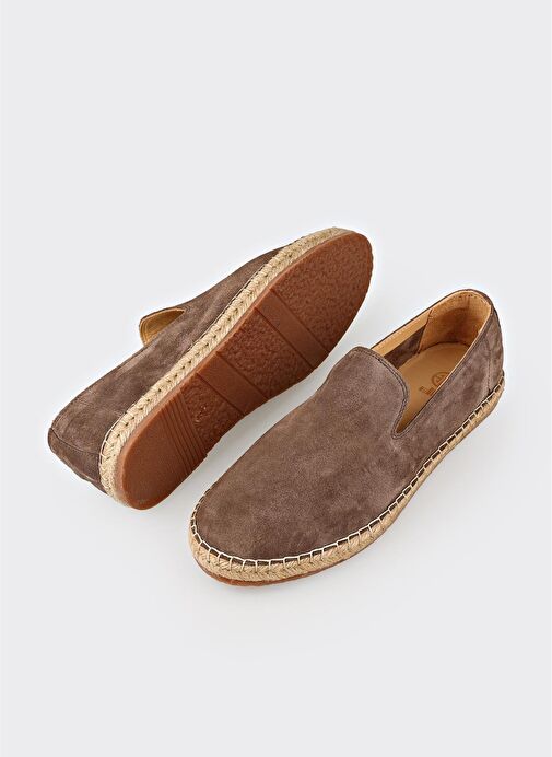 Kahve Deri Erkek Günlük Ayakkabı - Görsel 4