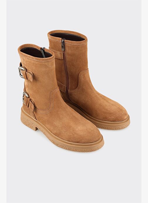 Taba Deri Kadın Günlük Bot - Görsel 3