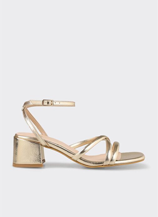 Gold Kadın Günlük Sandalet - Görsel 2
