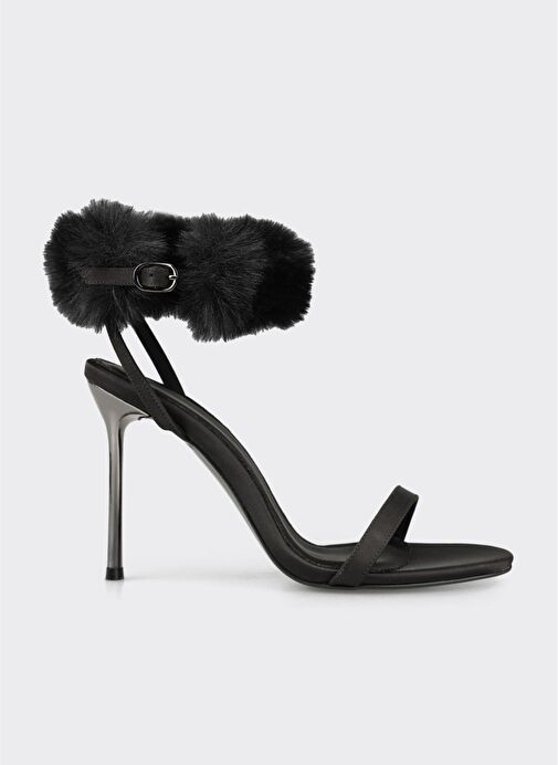 Siyah Kadın Sandalet - Görsel 2