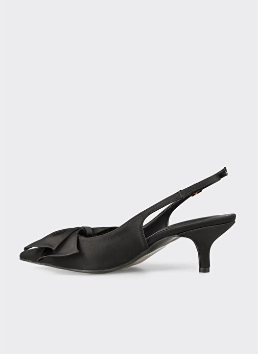 Siyah Kadın Topuklu Ayakkabı - Görsel 4