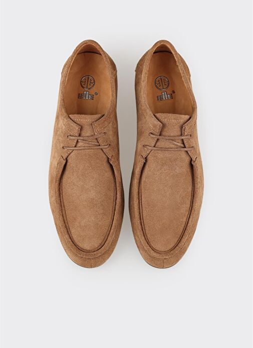 Kahve Deri Erkek Günlük Ayakkabı - Görsel 8