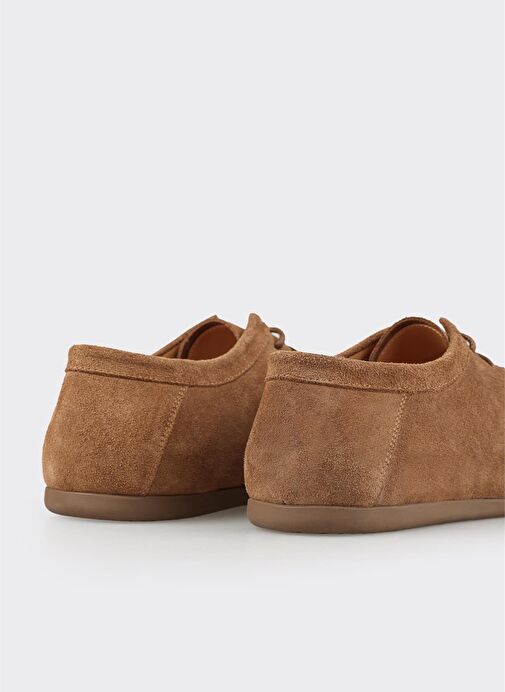 Kahve Deri Erkek Günlük Ayakkabı - Görsel 9