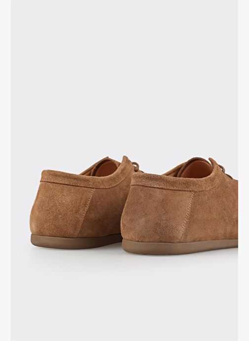 Kahve Deri Erkek Günlük Ayakkabı - Görsel 10