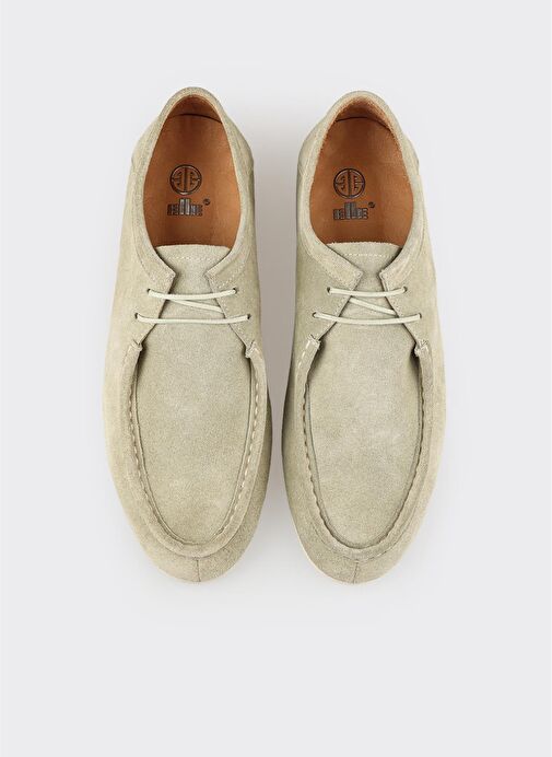 Yeşil Deri Erkek Günlük Ayakkabı - Görsel 5