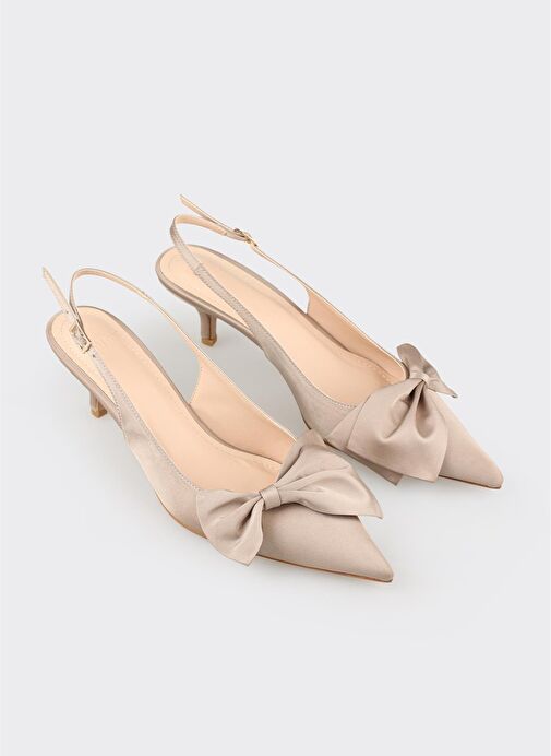 Vizon Kadın Topuklu Ayakkabı - Görsel 3