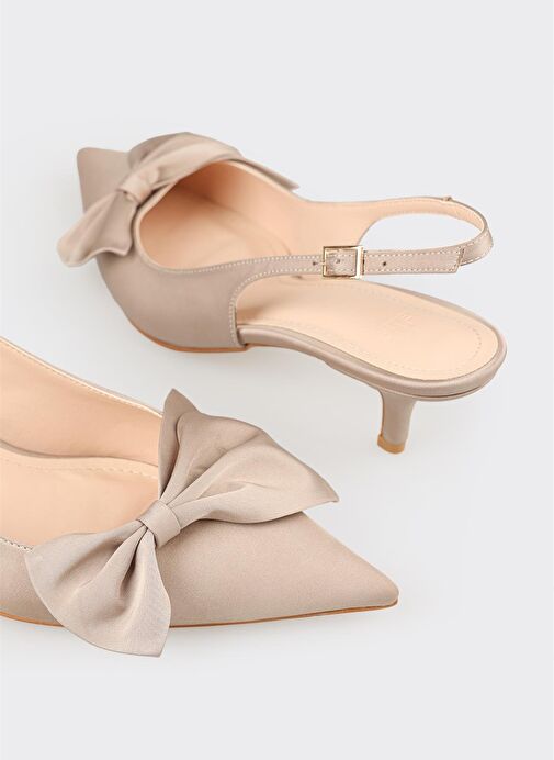 Vizon Kadın Topuklu Ayakkabı - Görsel 5