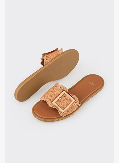 Naturel Kadın Terlik - Görsel 4